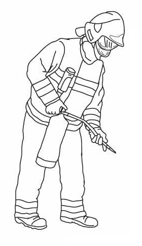 Pan Strażak kolorowanki